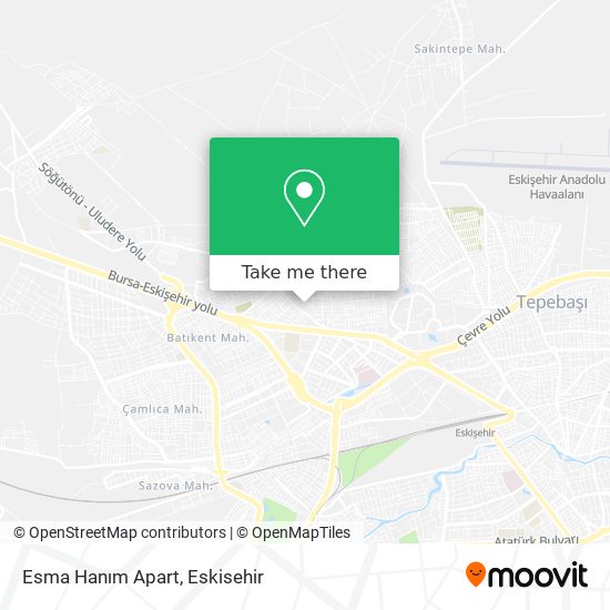 Esma Hanım Apart map