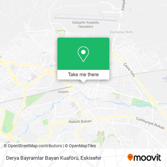 Derya Bayramlar Bayan Kuaförü map