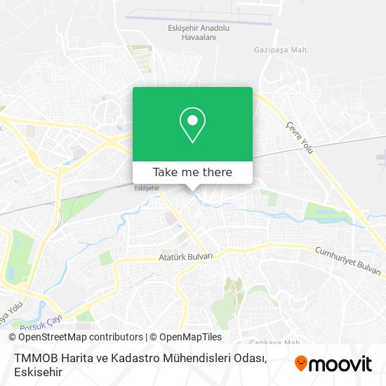 TMMOB Harita ve Kadastro Mühendisleri Odası map