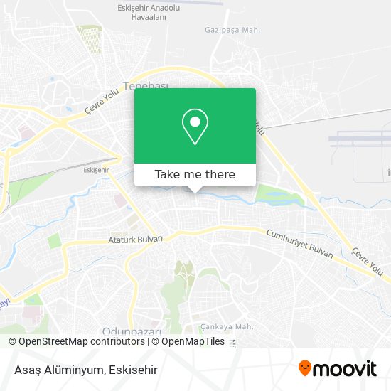 Asaş Alüminyum map