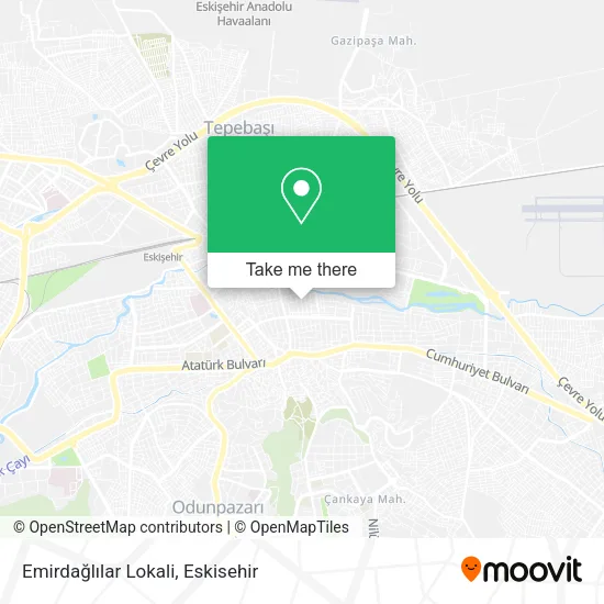Emirdağlılar Lokali map