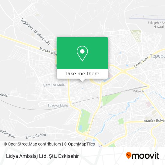 Lidya Ambalaj Ltd. Şti. map