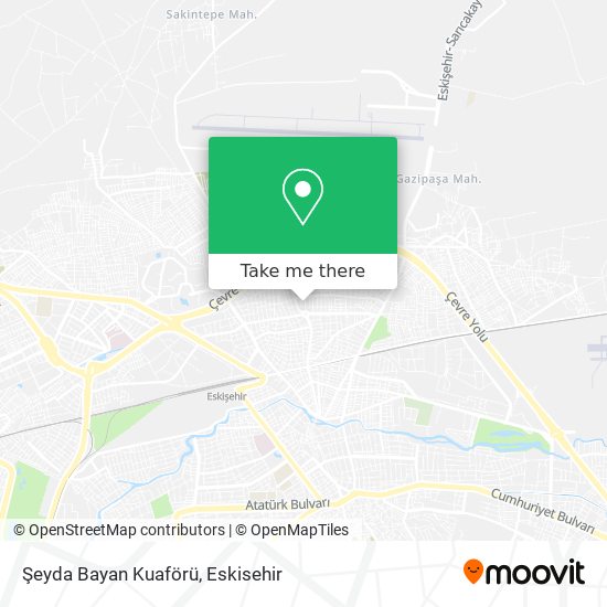 Şeyda Bayan Kuaförü map