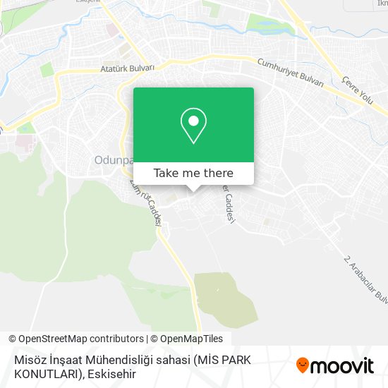 Misöz İnşaat Mühendisliği sahasi (MİS PARK KONUTLARI) map