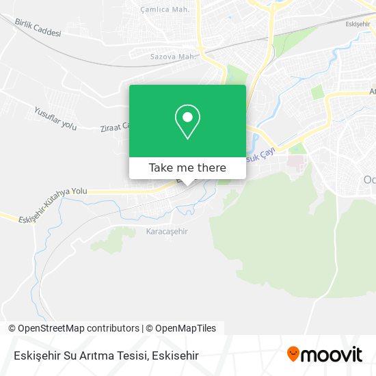 Eskişehir Su Arıtma Tesisi map