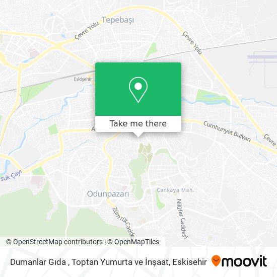 Dumanlar Gıda , Toptan Yumurta ve İnşaat map