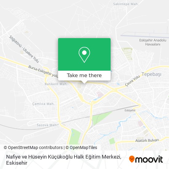 Nafiye ve Hüseyin Küçükoğlu Halk Eğitim Merkezi map