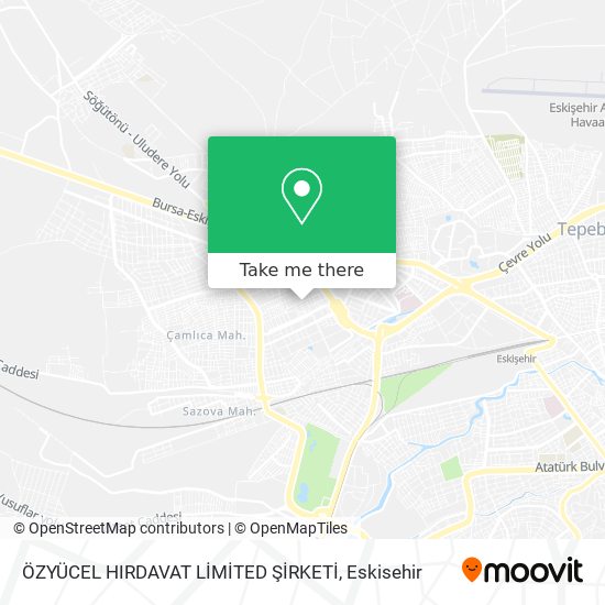 ÖZYÜCEL HIRDAVAT LİMİTED ŞİRKETİ map