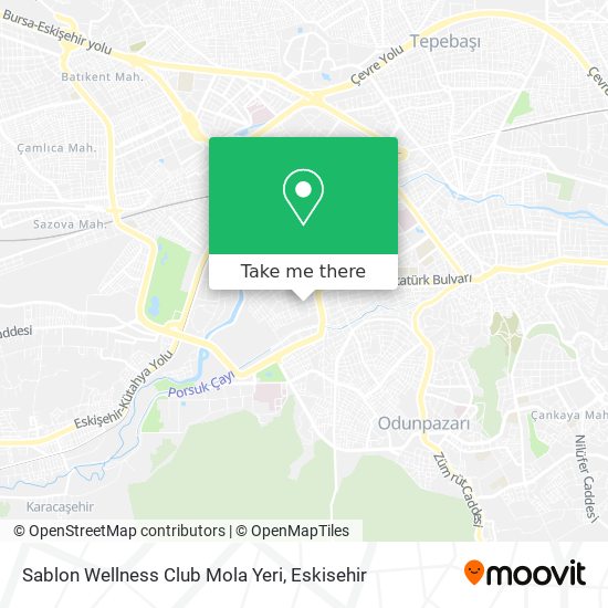 Sablon Wellness Club Mola Yeri map