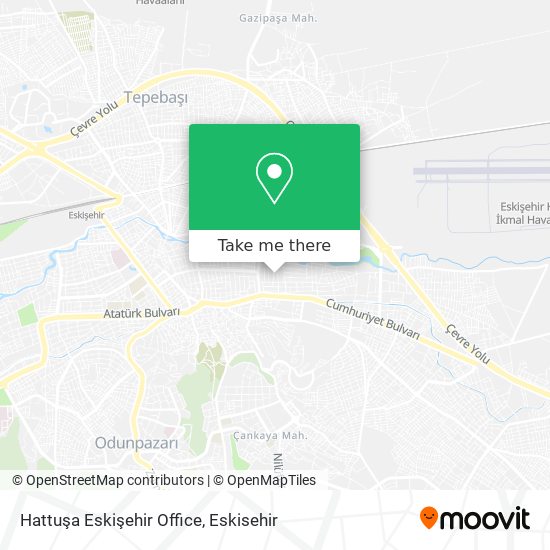 Hattuşa Eskişehir Office map