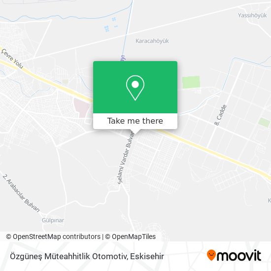 Özgüneş Müteahhitlik Otomotiv map