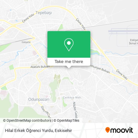 Hilal Erkek Öğrenci Yurdu map