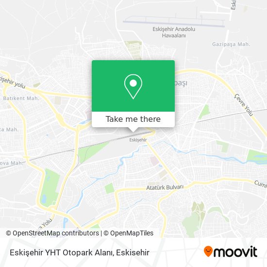 Eskişehir YHT Otopark Alanı map