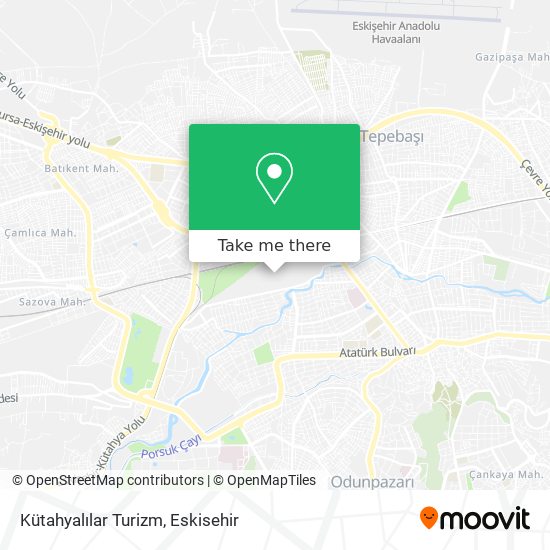 Kütahyalılar Turizm map