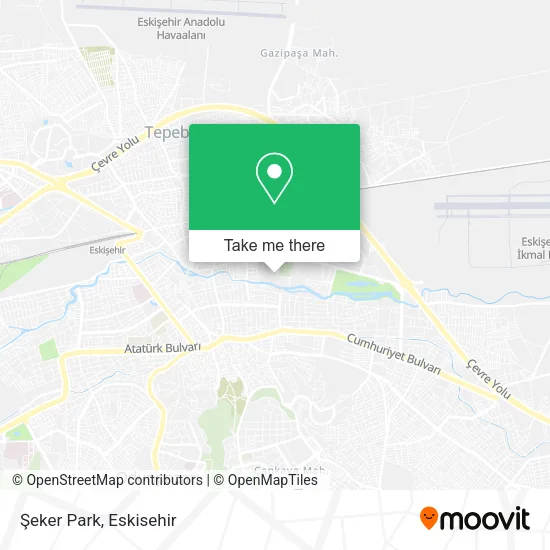 Şeker Park map
