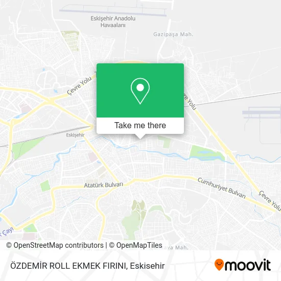 ÖZDEMİR ROLL EKMEK FIRINI map