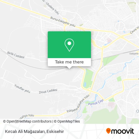 Kırcalı Ali Mağazaları map