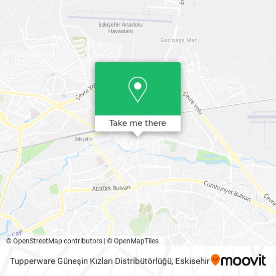 Tupperware Güneşin Kızları Distribütörlüğü map