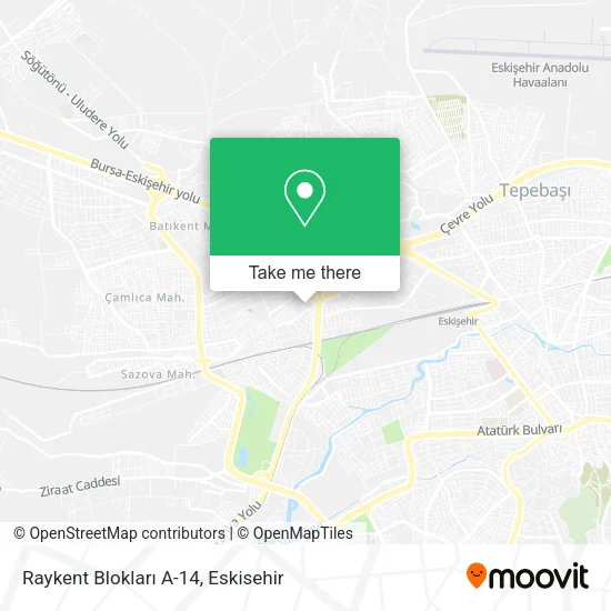 Raykent Blokları A-14 map