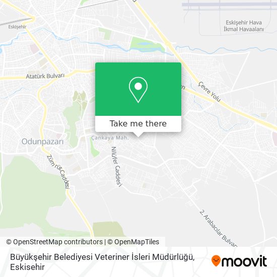 Büyükşehir Belediyesi   Veteriner İsleri Müdürlüğü map