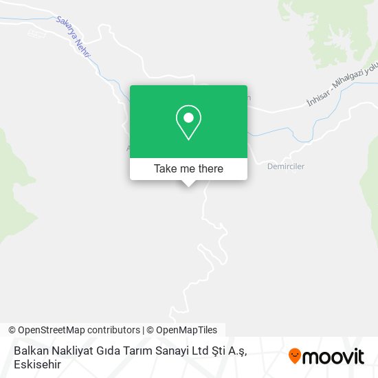 Balkan Nakliyat Gıda Tarım Sanayi Ltd Şti A.ş map