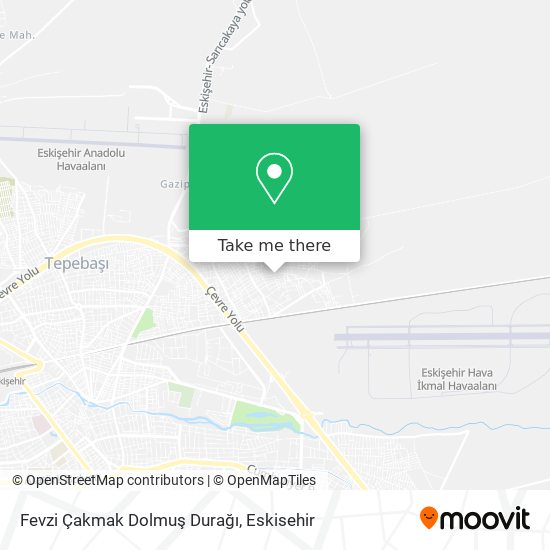 Fevzi Çakmak Dolmuş Durağı map