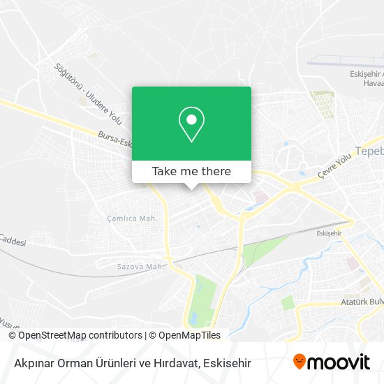 Akpınar Orman Ürünleri ve Hırdavat map