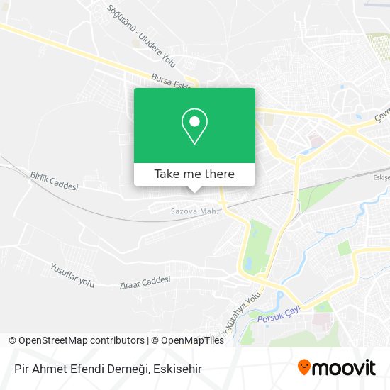 Pir Ahmet Efendi Derneği map