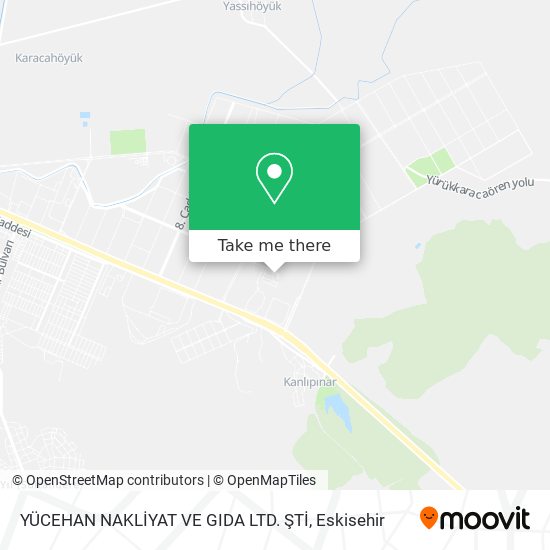 YÜCEHAN NAKLİYAT VE  GIDA  LTD. ŞTİ map