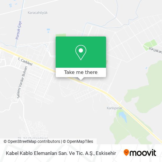 Kabel Kablo Elemanları San. Ve Tic. A.Ş. map
