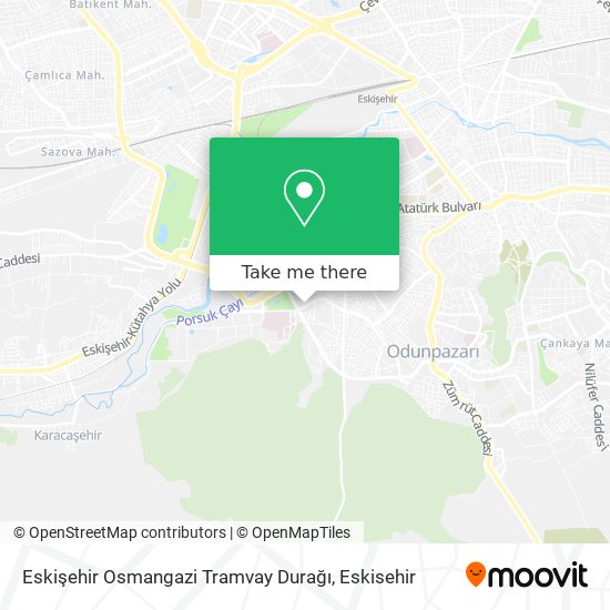 Eskişehir Osmangazi Tramvay Durağı map