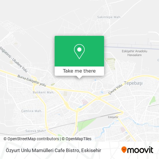 Özyurt Unlu Mamülleri Cafe Bistro map