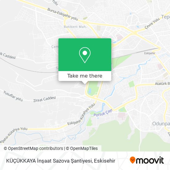 KÜÇÜKKAYA İnşaat Sazova Şantiyesi map