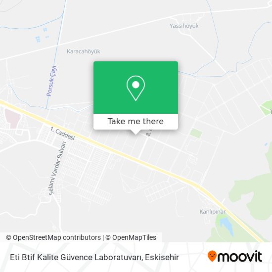 Eti Btif Kalite Güvence Laboratuvarı map