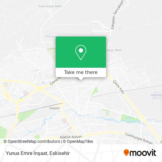 Yunus Emre İnşaat map