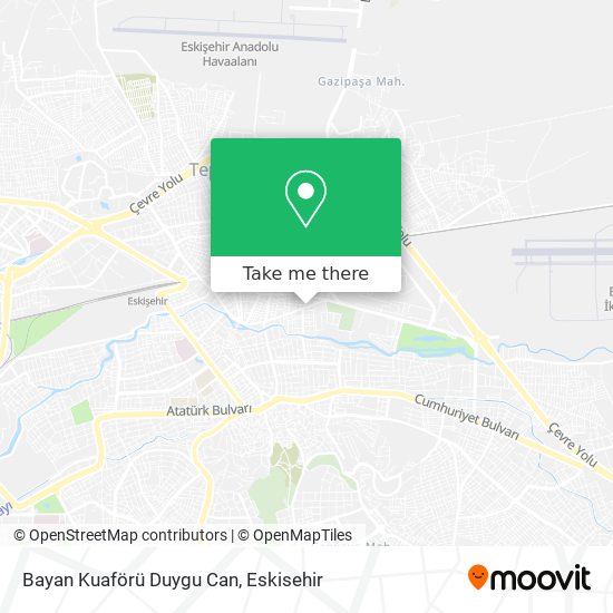Bayan Kuaförü Duygu Can map
