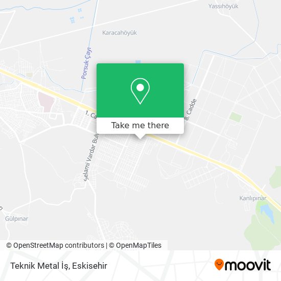 Teknik Metal İş map