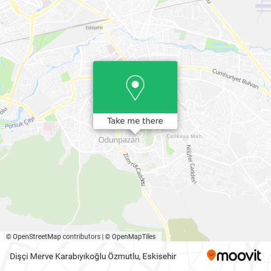 Dişçi Merve Karabıyıkoğlu Özmutlu map