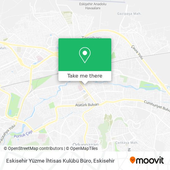 Eskisehir Yüzme İhtisas Kulübü Büro map