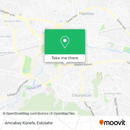 Amcabey Künefe map