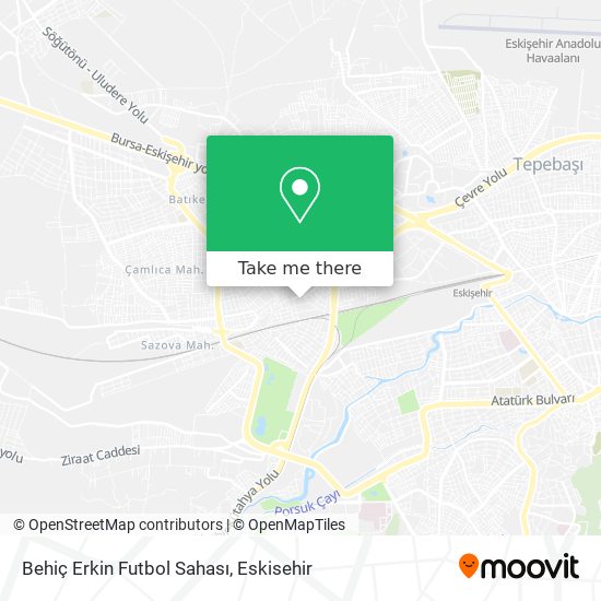 Behiç Erkin Futbol Sahası map