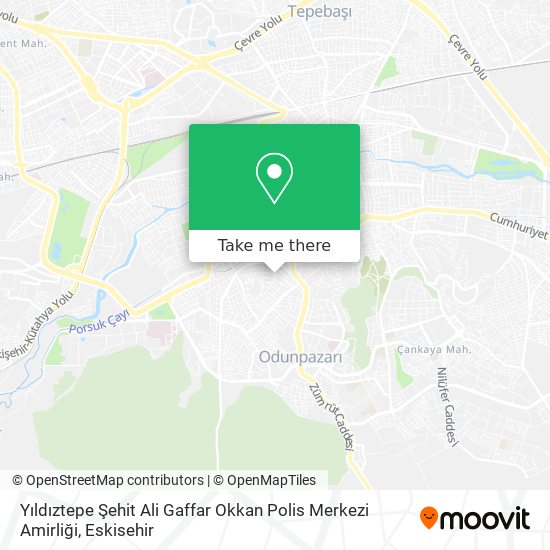 Yıldıztepe Şehit Ali Gaffar Okkan Polis Merkezi Amirliği map