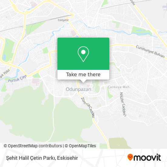 Şehit Halil Çetin Parkı map