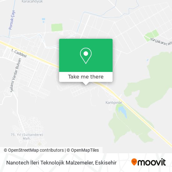 Nanotech İleri Teknolojik Malzemeler map