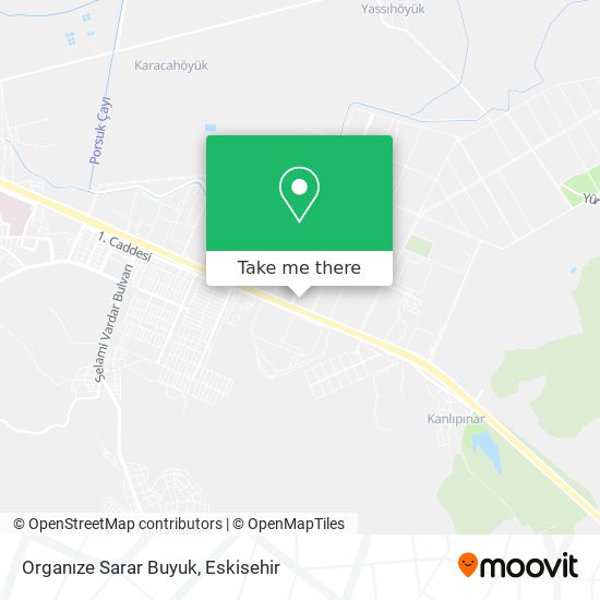 Organıze Sarar Buyuk map