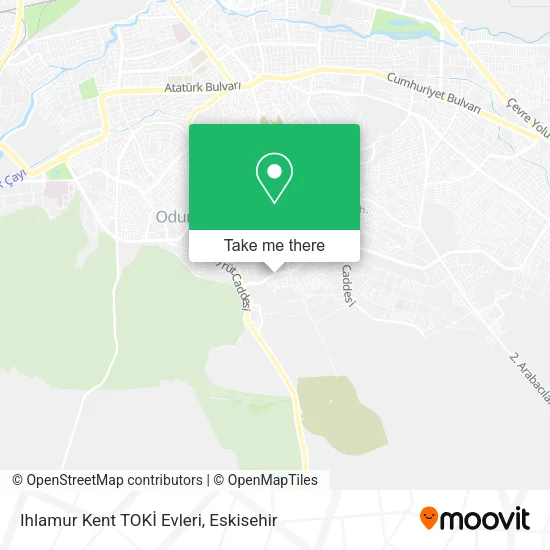 Ihlamur Kent TOKİ Evleri map