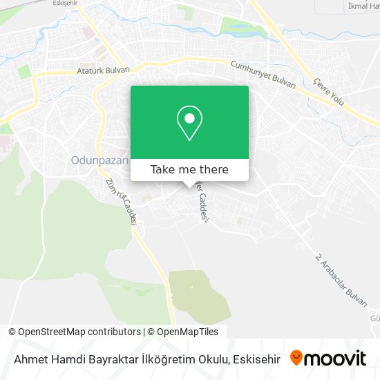 Ahmet Hamdi Bayraktar İlköğretim Okulu map