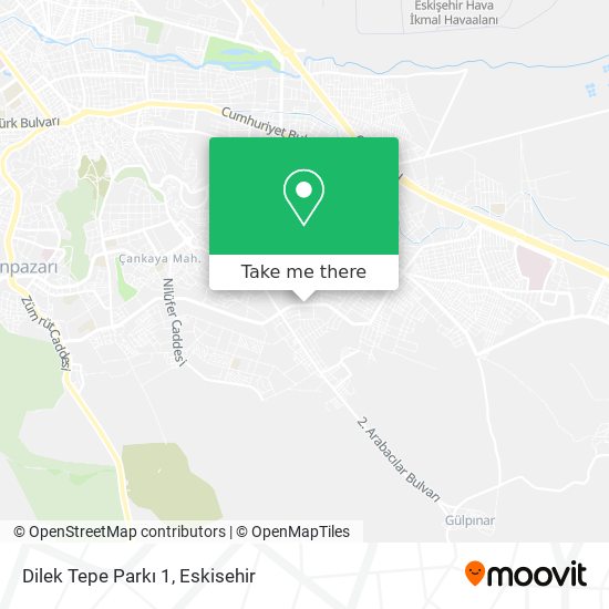 Dilek Tepe Parkı 1 map