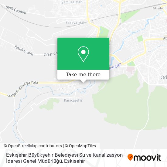 Eskişehir Büyükşehir Belediyesi Su ve Kanalizasyon İdaresi Genel Müdürlüğü map