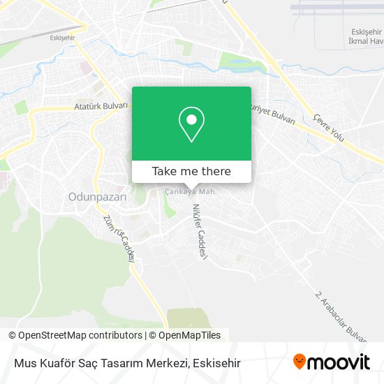 Mus Kuaför Saç Tasarım Merkezi map